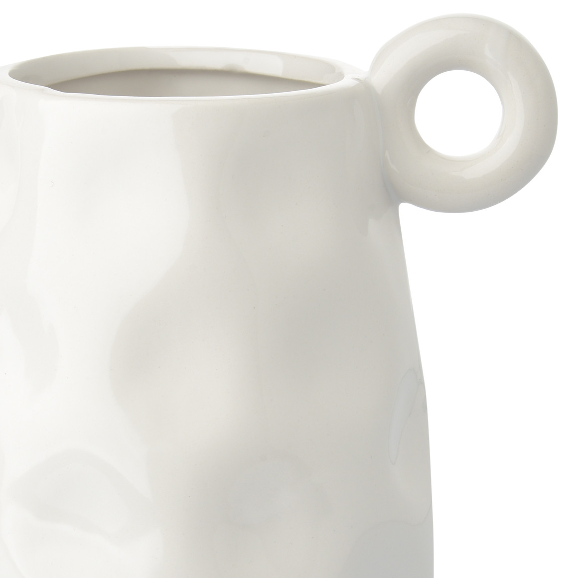 Vase mit zwei Henkeln