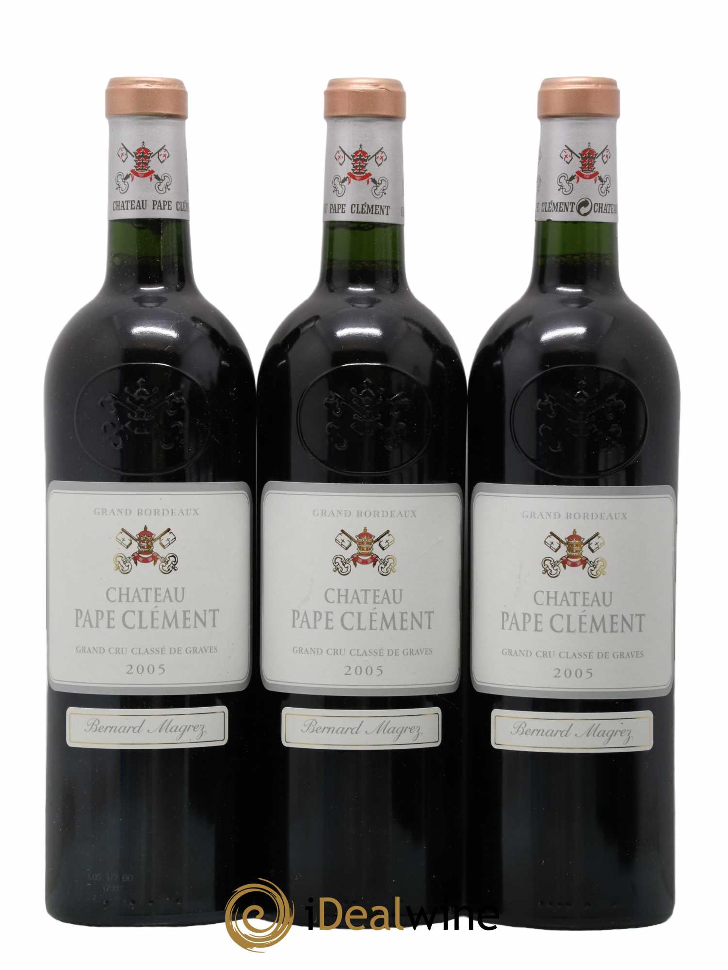 Château Pape Clément Cru Classé de Graves  2005 - Lot de 6 Bouteilles