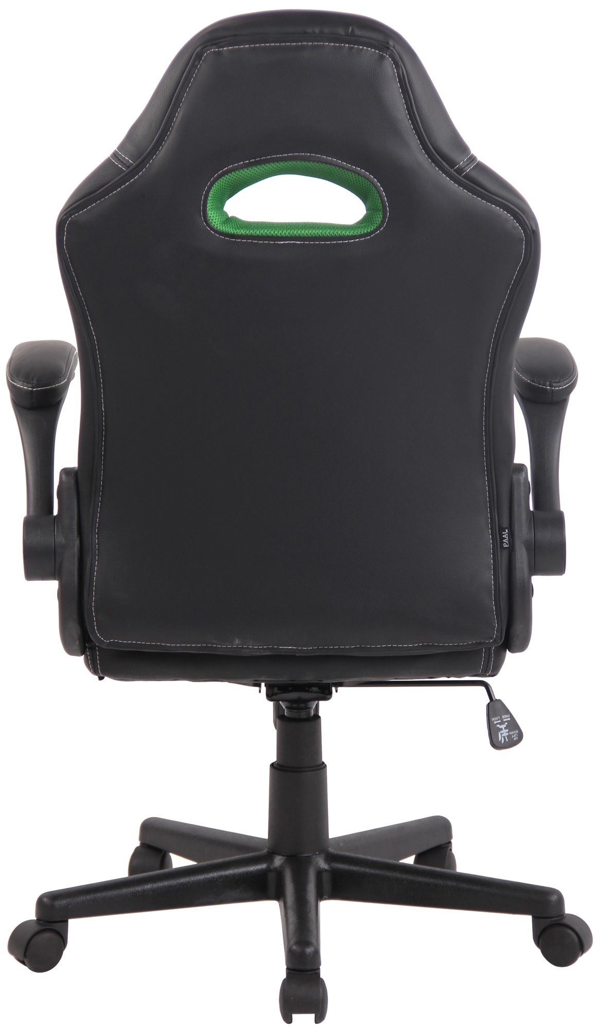 CLP Gaming Chair John Kunstleder, mit klappbaren Armlehnen