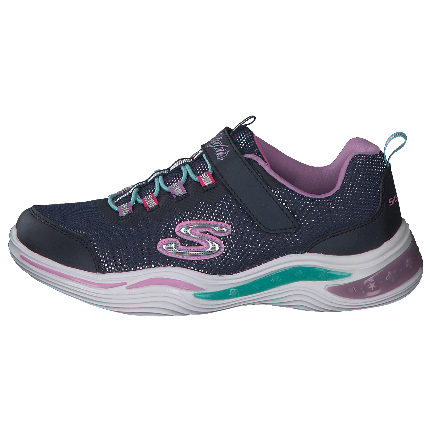 Skechers 20202L, Sneakers, Kinder, NVMT navy/multi