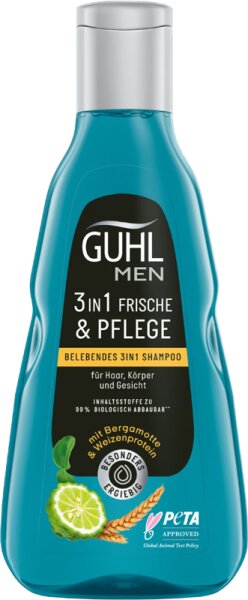 Guhl 3 in 1 Frische und Pflege Shampoo