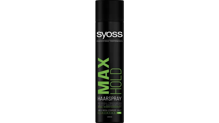 syoss Haarspray Max Hold Haltegrad 5 400 ml