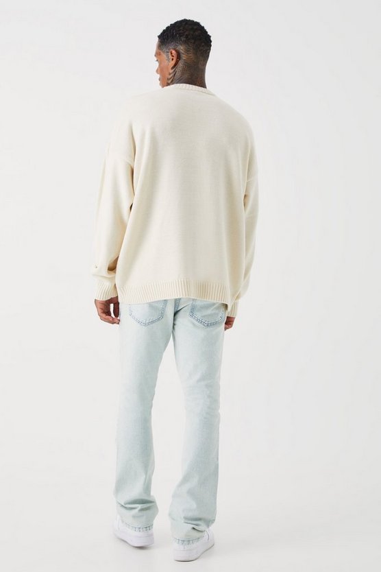 Slim-Fit Schlagjeans