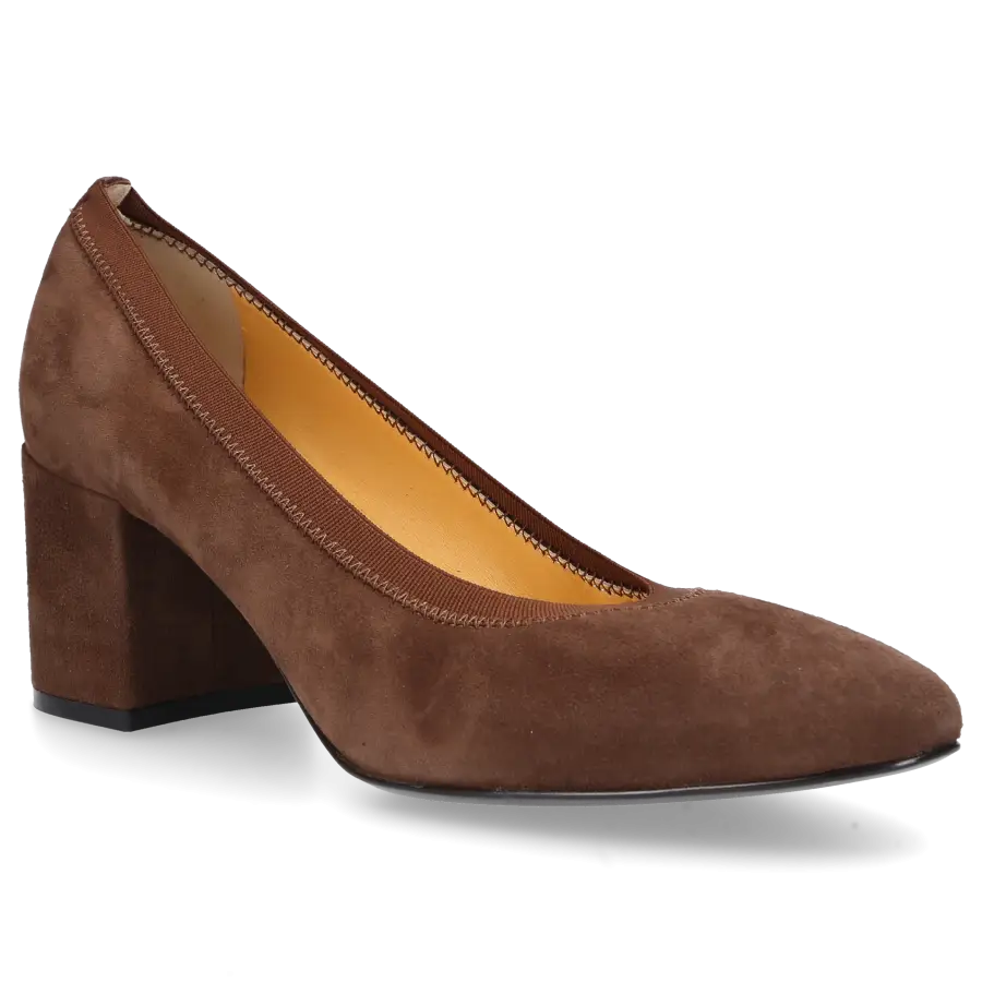 Truman's - Pumps 2333 Veloursleder - braun