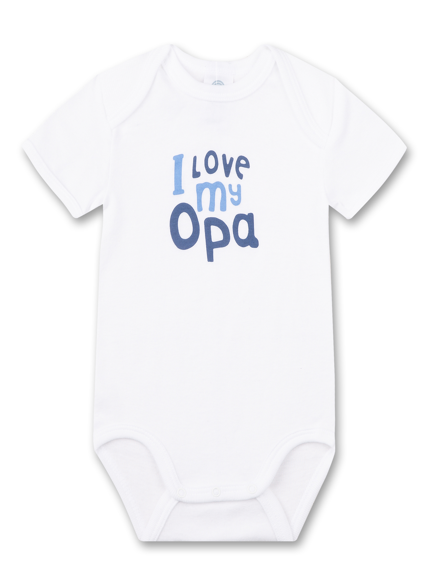 Baby Body kurzarm Weiß