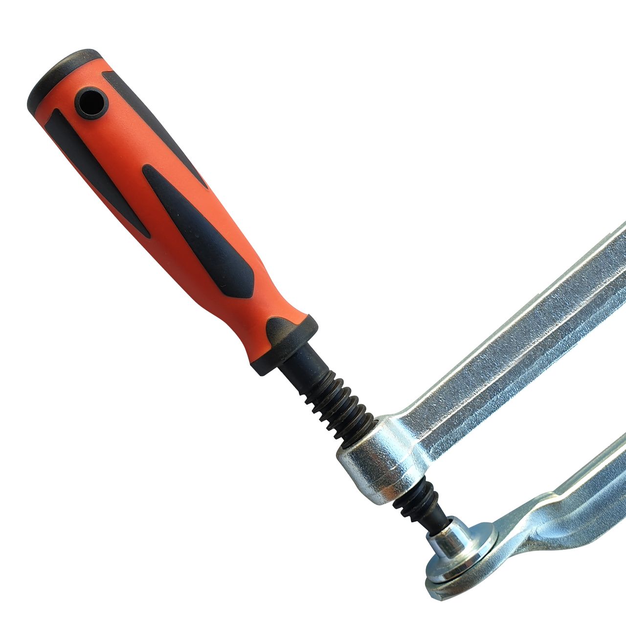 Vago-Tools 2 Stück Profi Ganzstahl Schraubzwinge 300 x 120 mm Tischzwinge Zwingen