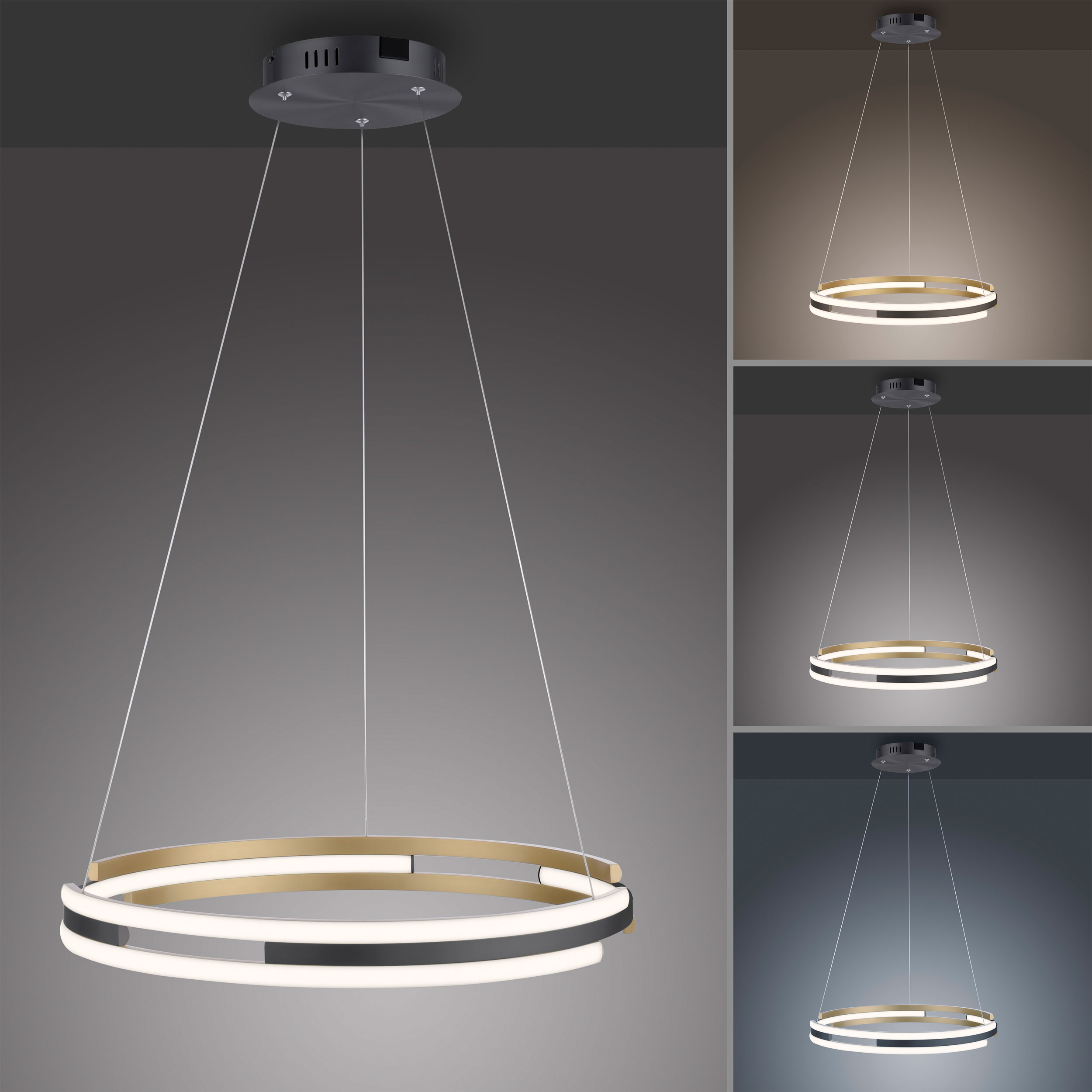 QLED-Pendelleuchte 1flg
