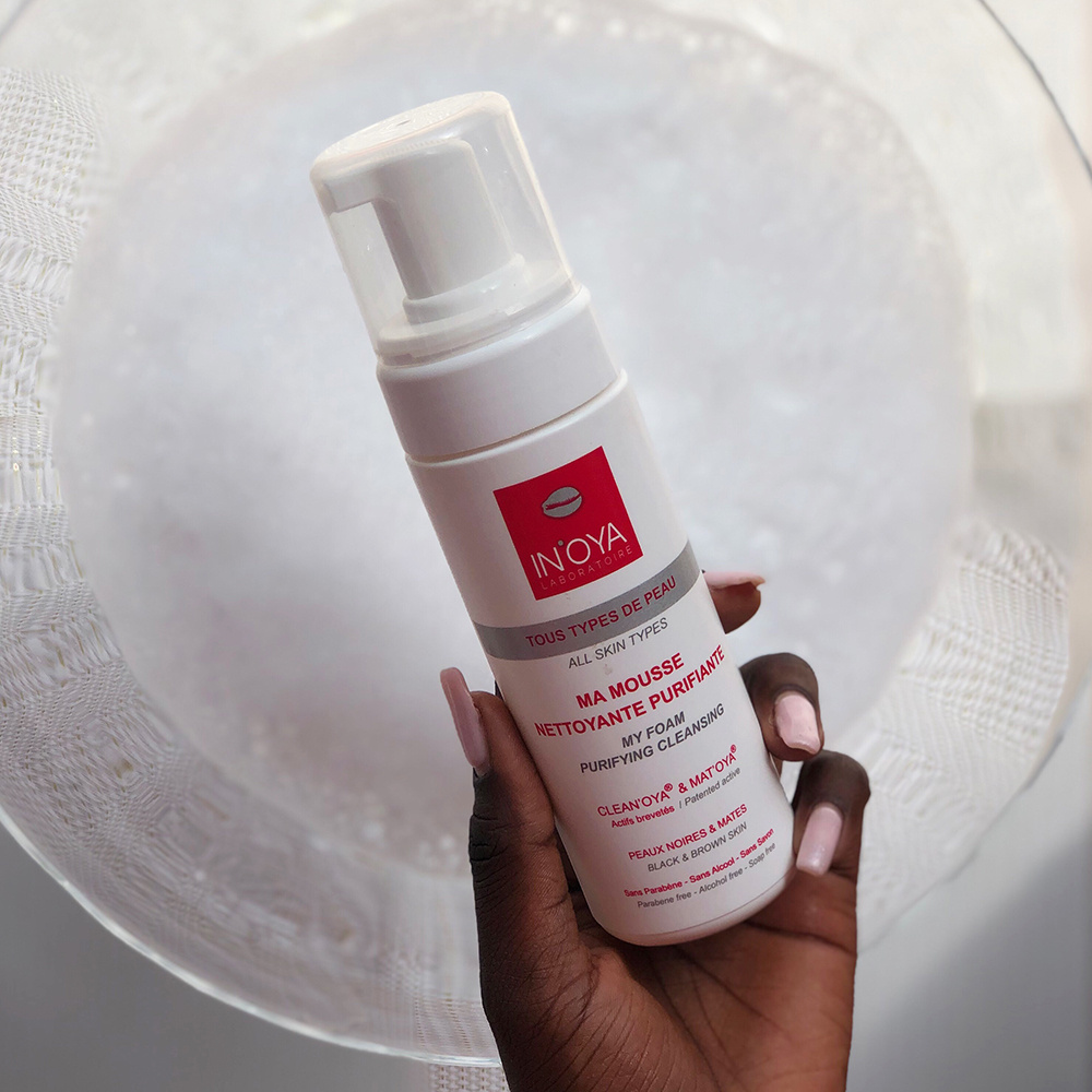 in'oya Ma Mousse Nettoyante Purifiante Nettoyant doux visage