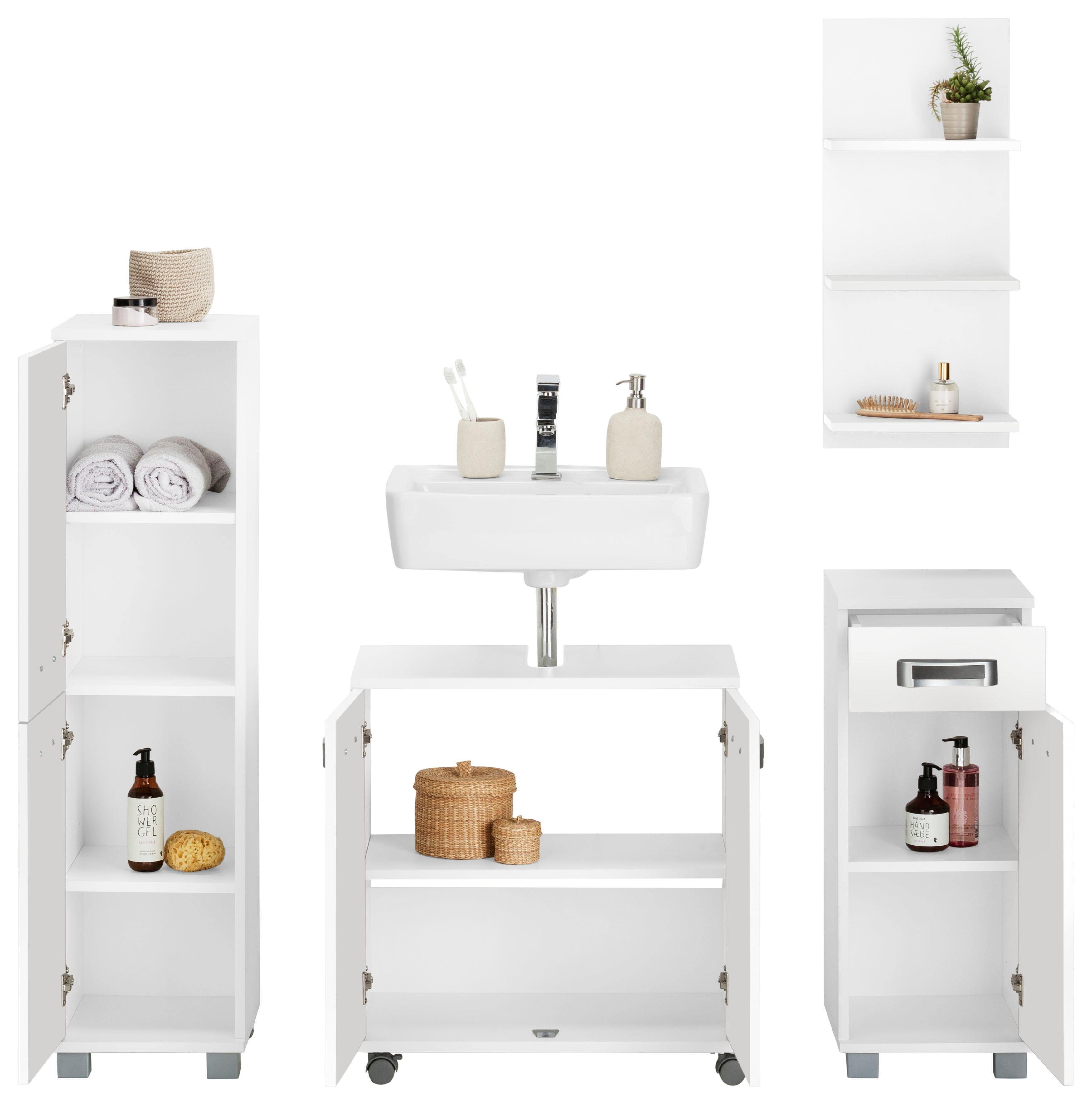 Schildmeyer Badmöbel-Set Cadi, (Set, 4-St)