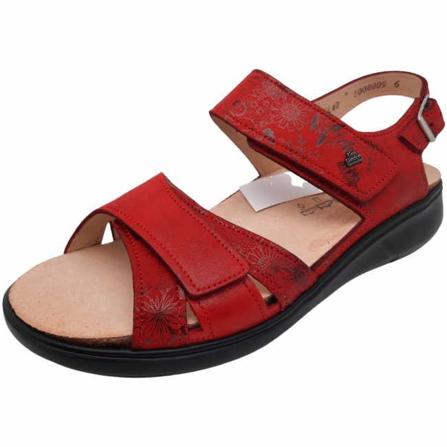 FINN COMFORT Komfort Sandalen rot Komfort Sandalette, Rot