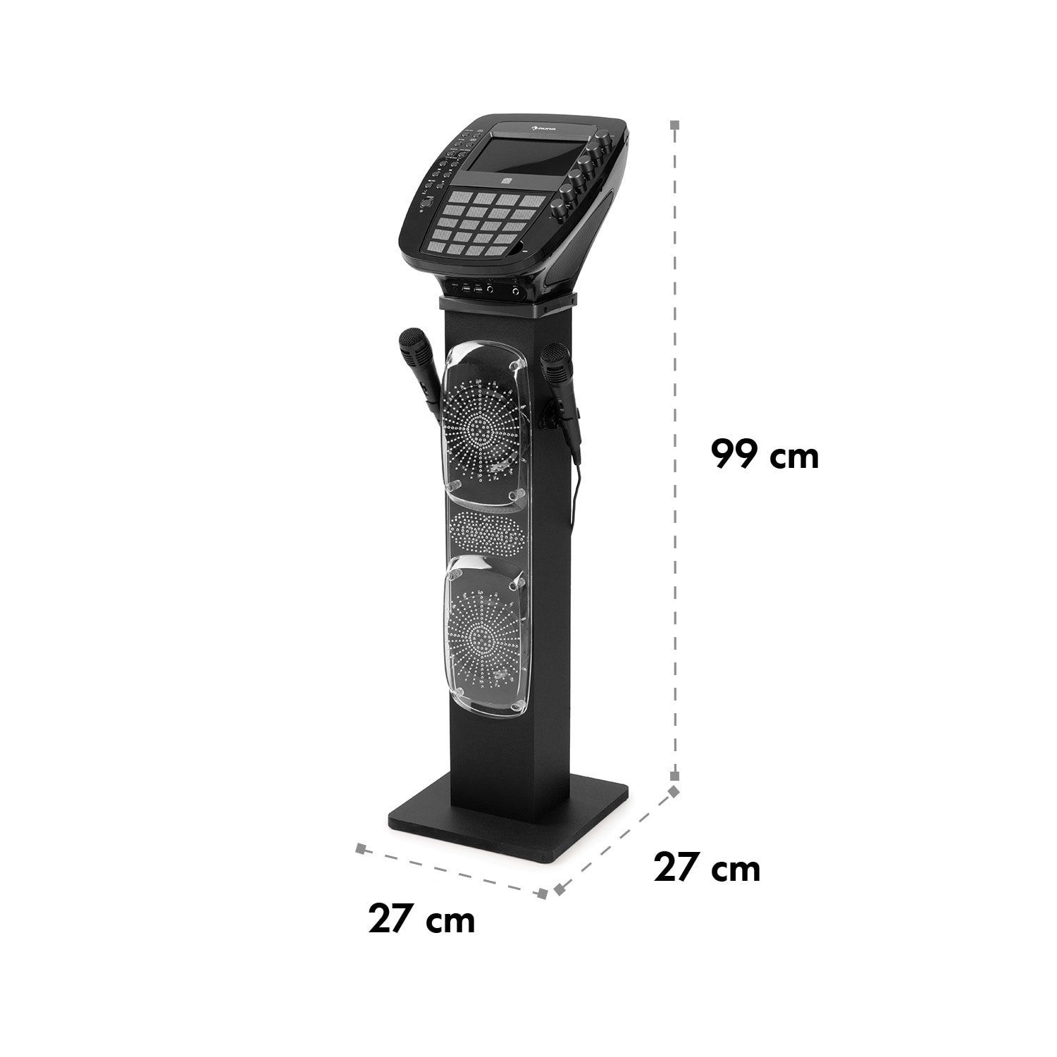 Auna KaraBig Party-Lautsprecher (Bluetooth, 80 W)