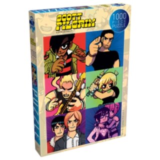 ** % SALE % ** Jigsaw Puzzle - Scott Pilgrim #1 Evil Exes (1000 Teile)
