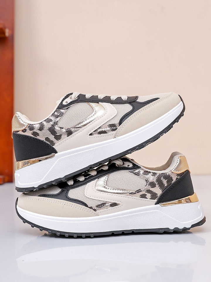 Sixth Sens Sneakers in Beige/ Schwarz günstig kaufen