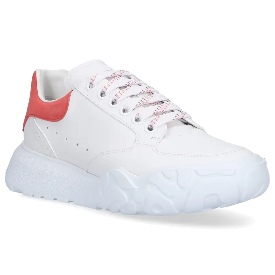 Alexander McQueen - Sneaker low COURT Kalbsleder - rot