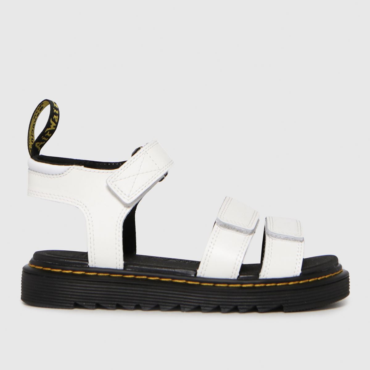 Dr. Martens fehér klaire junior szandál