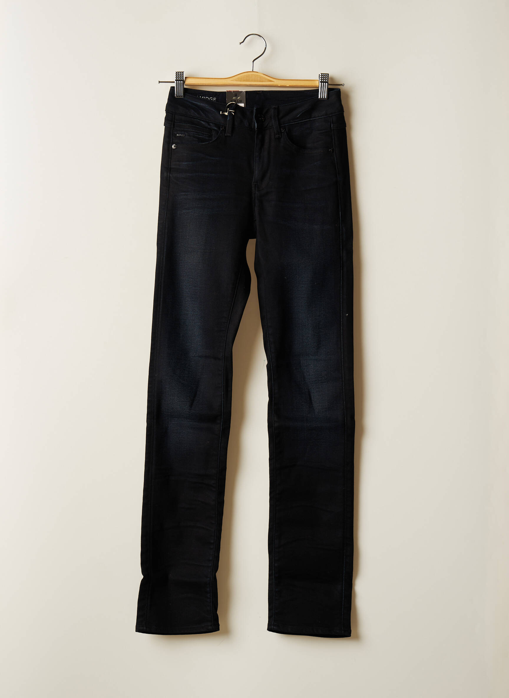 G Star Jeans Coupe Slim Femme couleur bleu