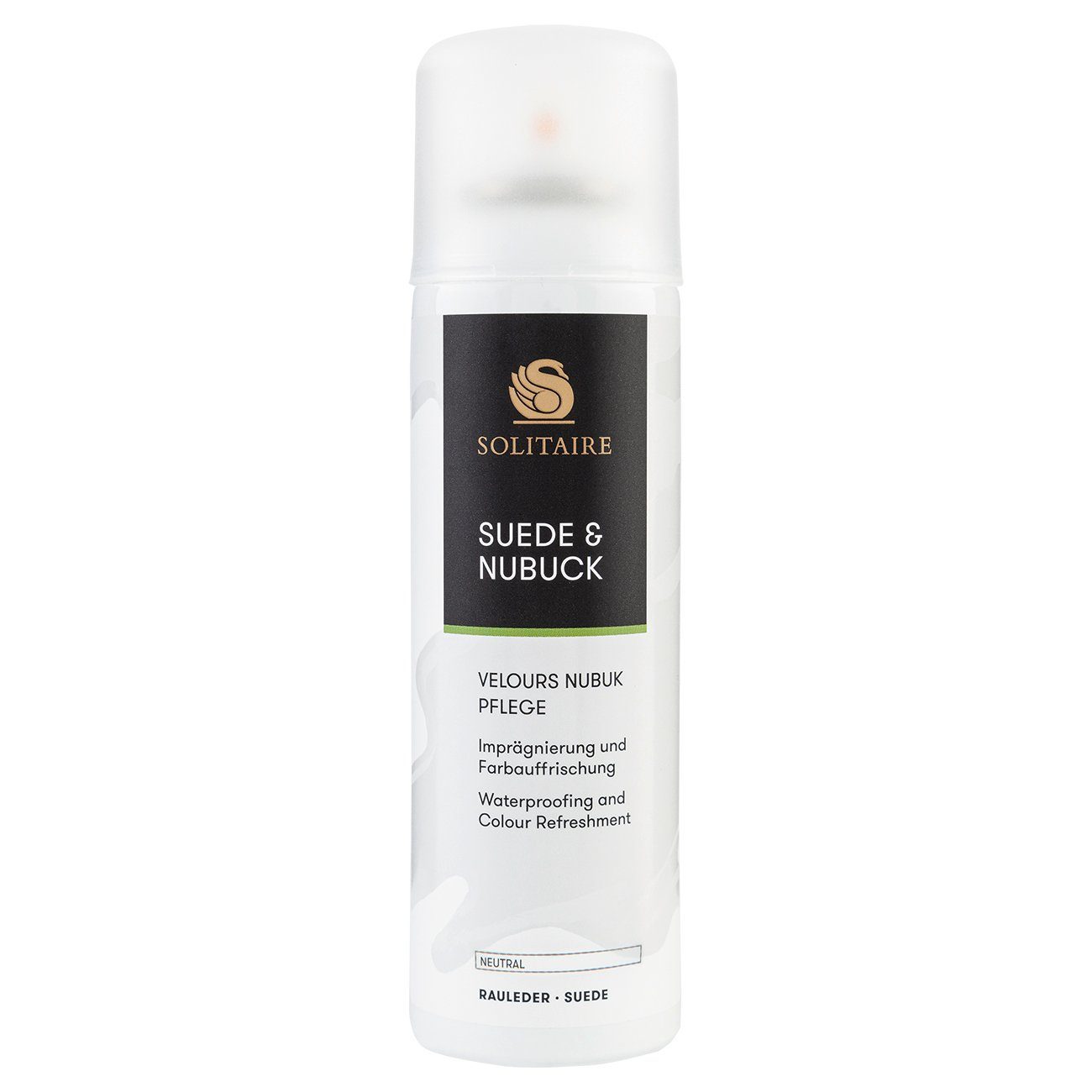 Solitaire Suede & Nubuck Spray - Velours Nubuk Pflege Leder-Pflegespray