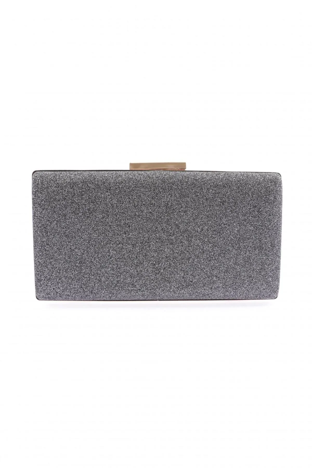 DGN  273-22y Damen Abendkleid - Portfolio Sand Glitter Platinum Tasche