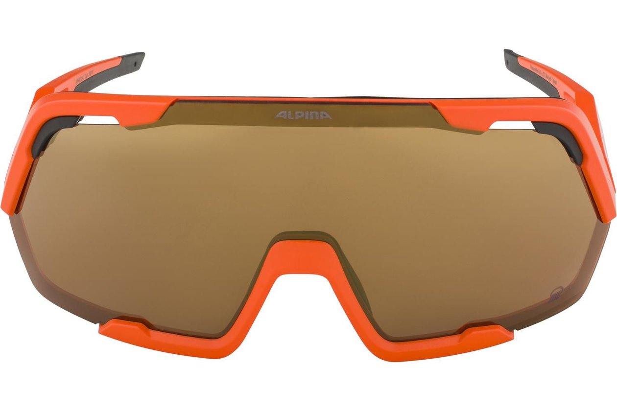 Alpina Rocket Bold Q-Lite pumkin/orange matt / bronce mirror lens