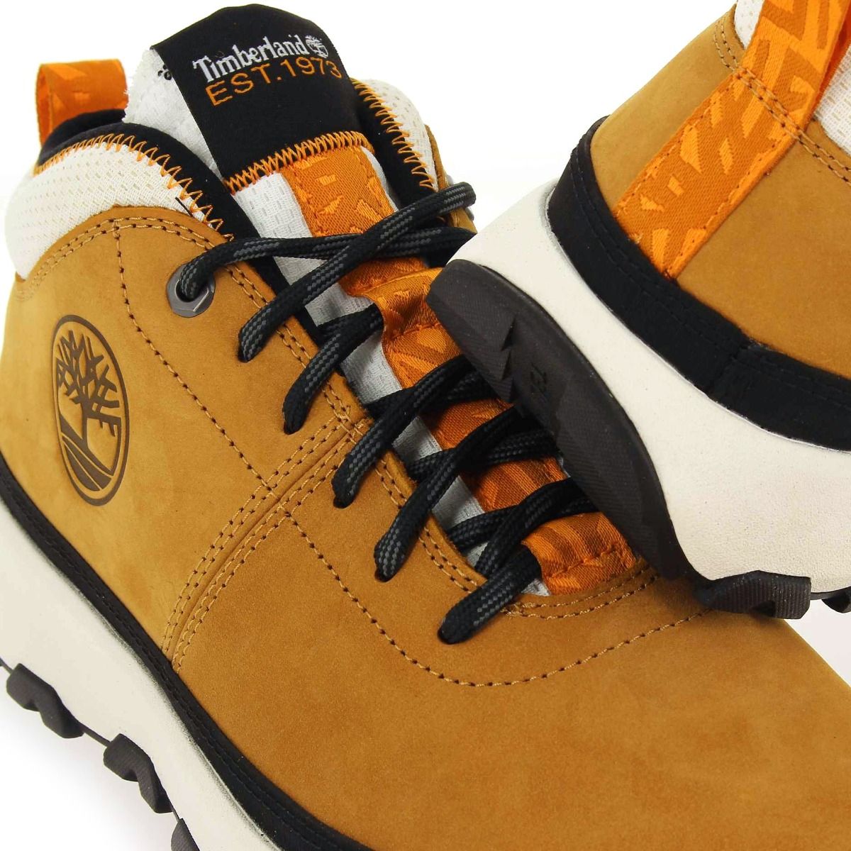 Timberland  WINSOR TRAIL MID LEATHER - Camel Noir