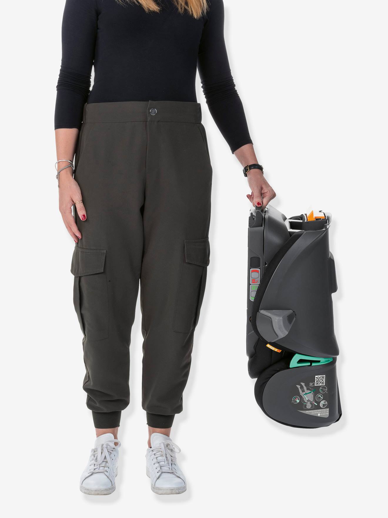 Siège-auto CHICCO Fold&Go i-Size 100 à 150 cm, équivalence groupe 2/3 black