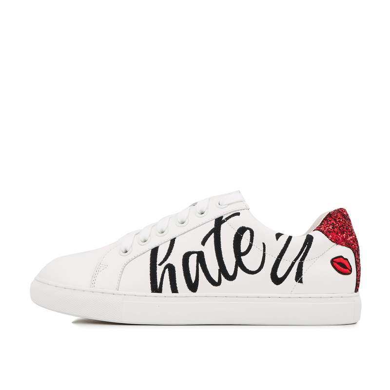 Baskets en cuir Simone love u/hate u
