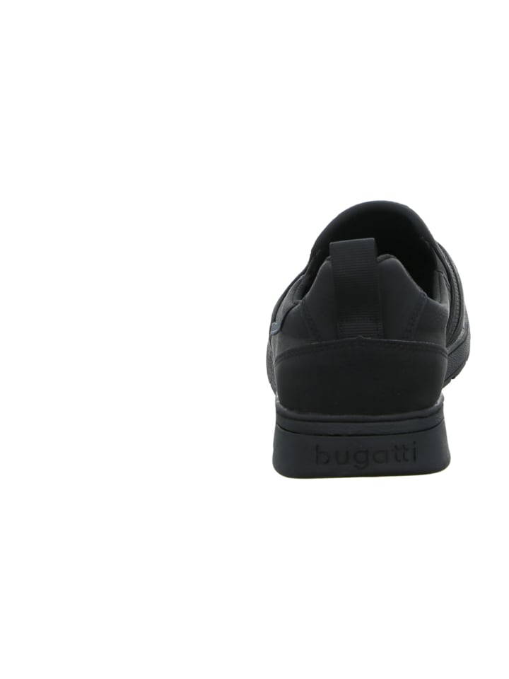 Bugatti Klassische Slipper in Schwarz günstig kaufen