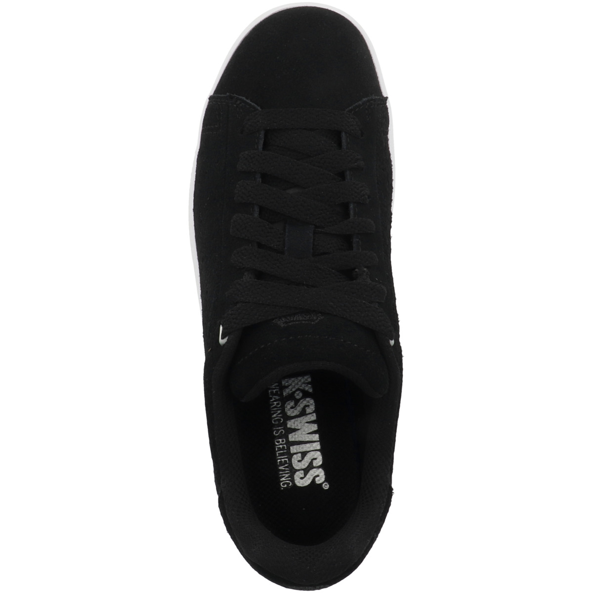 K-Swiss Classic PF Platform Sde Sneaker Low schwarz