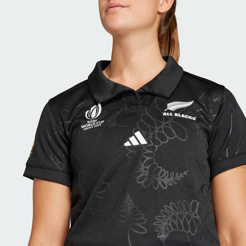 adidas All Blacks Rugby Heimtrikot Funktionsshirt Damen
