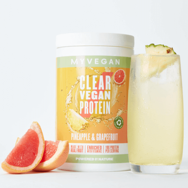 Myvegan Clear Vegan Protein, Pineapple & Grapefruit, 16g