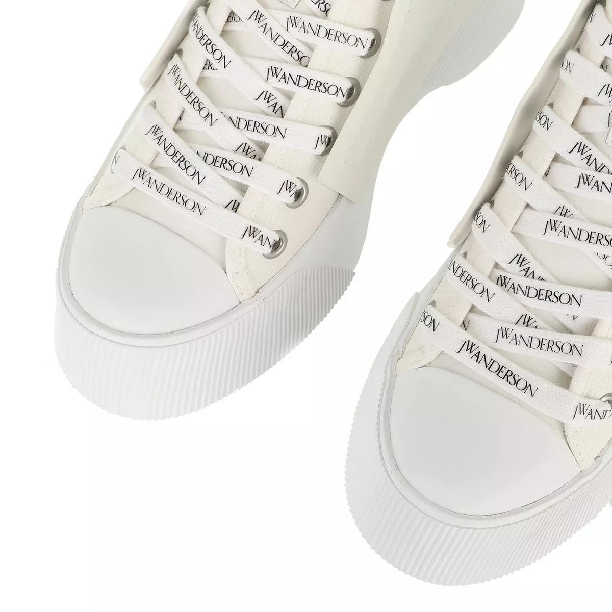 J.W.ANDERSON Freizeit Schnürer weiss Plateau Sneaker