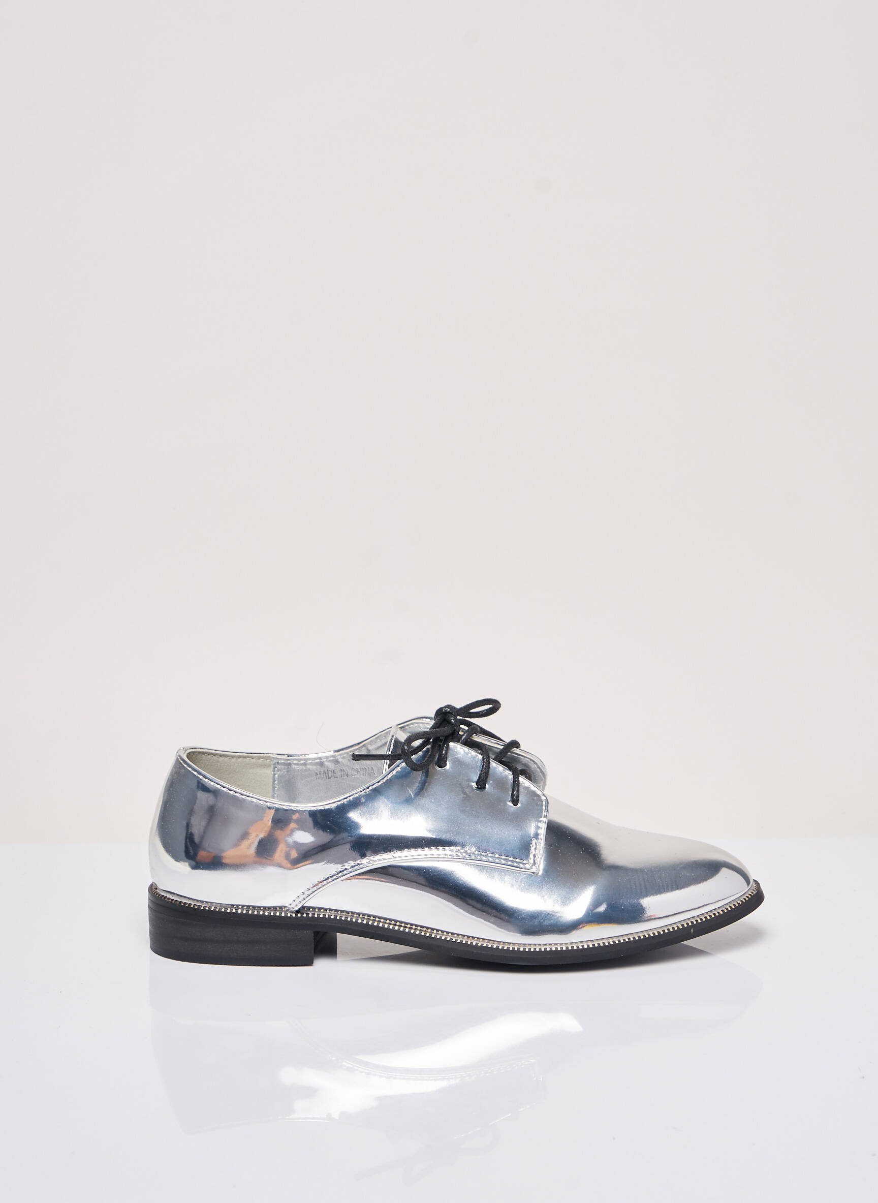 I Love Shoes Derby Femme couleur gris