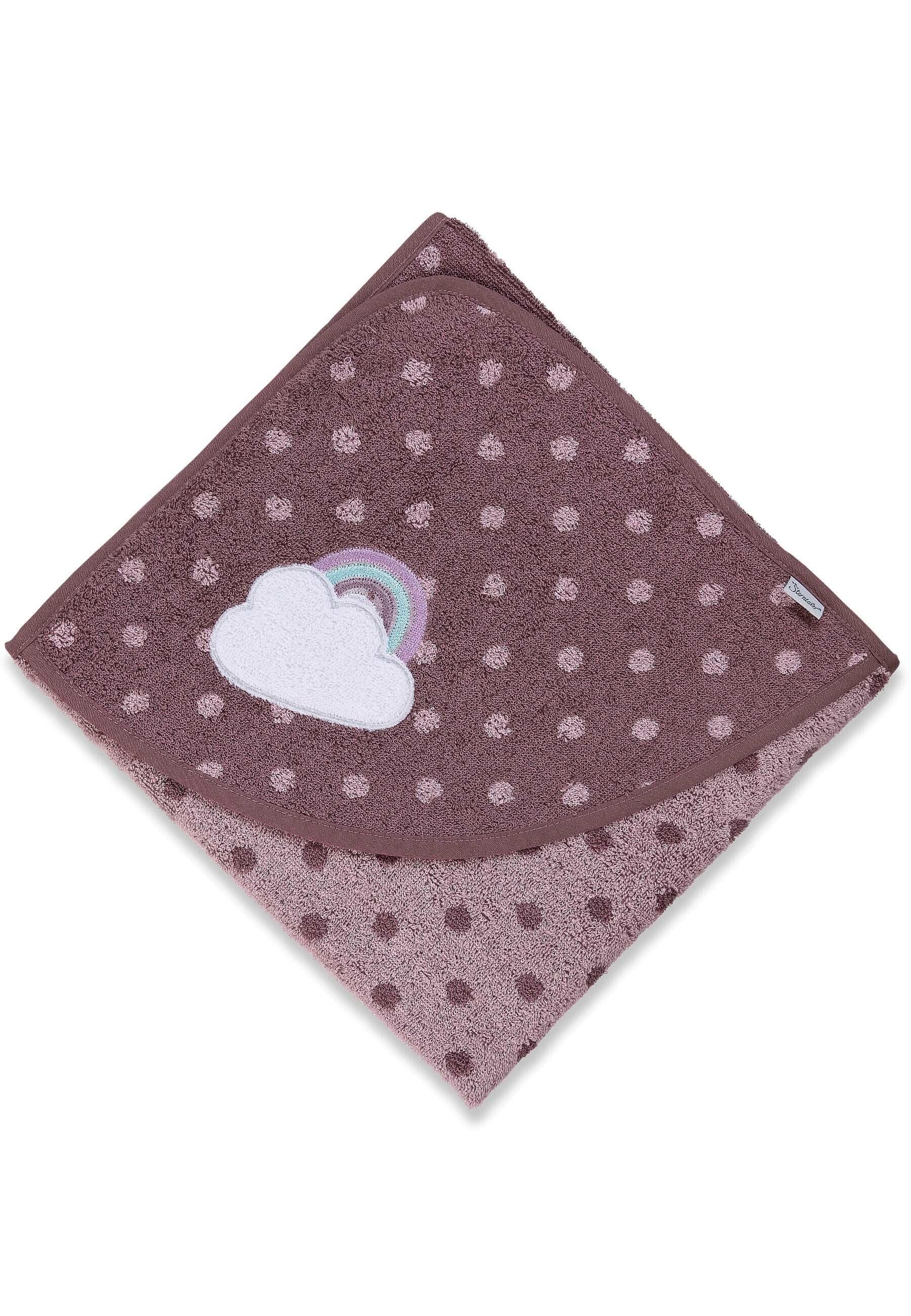 Badetuch 100x100 Pony Pauline in Flieder