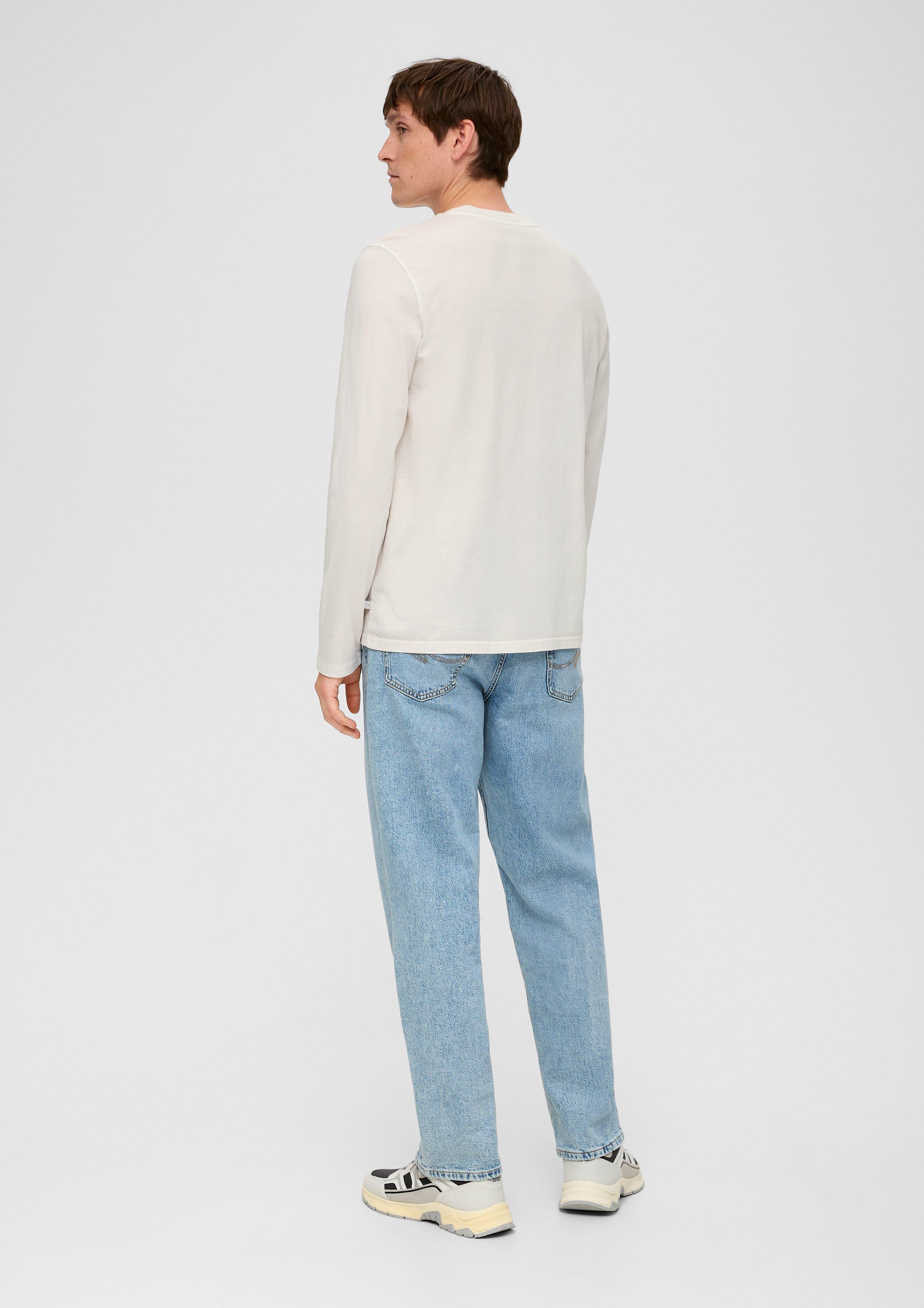 Longsleeve mit Henleyausschnitt  2135401-0332