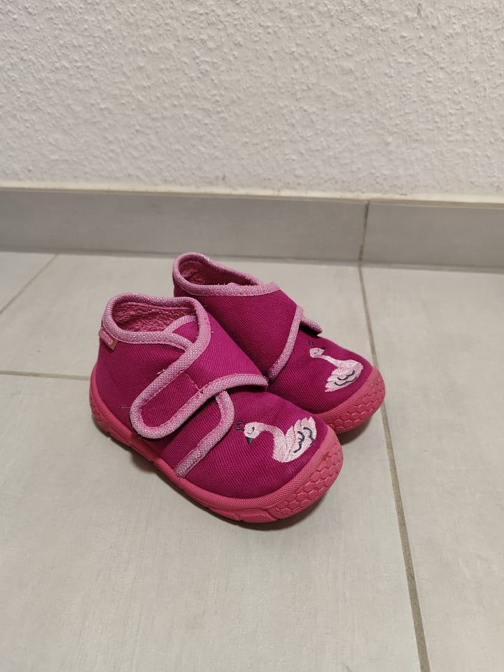 lamino Hausschuhe in Pink günstig kaufen 22