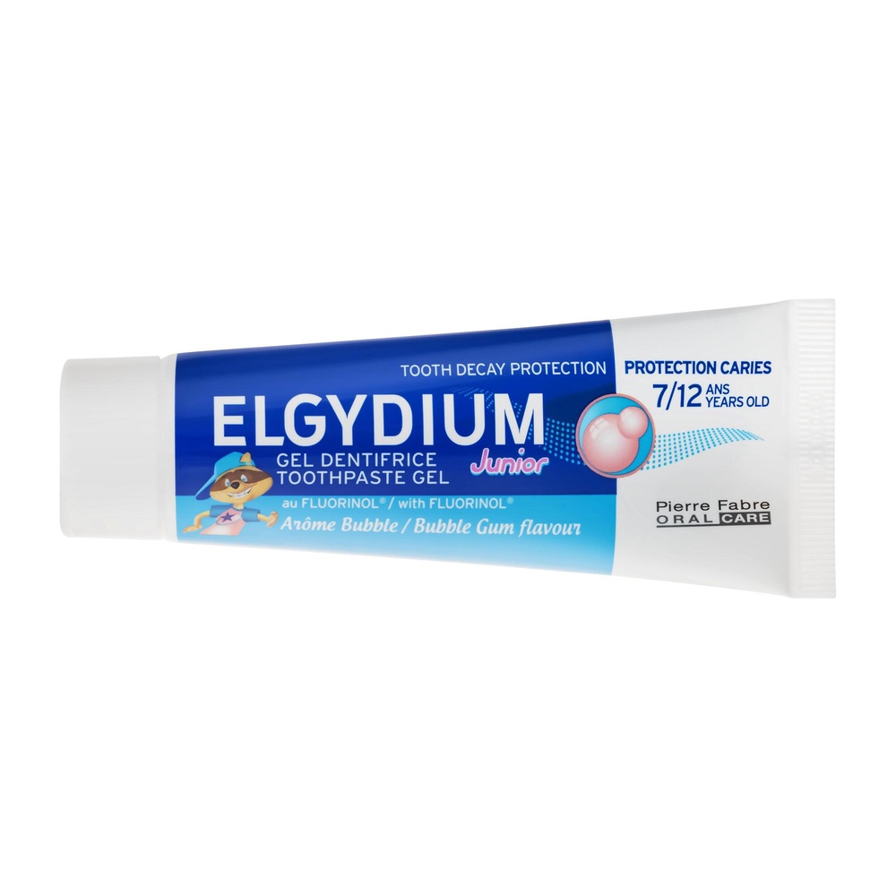 Oral Care ELGYDIUM Dentifrice Junior 7/12 ans Bubble  Tube 50 ml dentifrice
