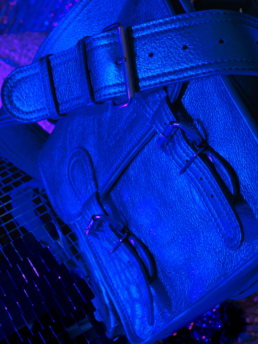 LaSacoche S Ultraviolet - Bleu Électrique