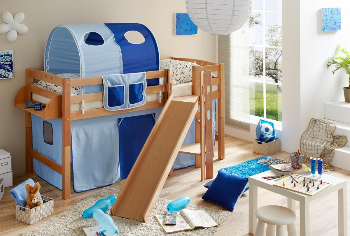 Ticaa Podestbett mit Rutsche 