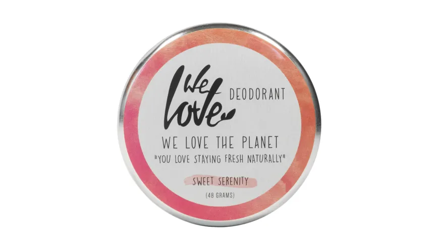 WE LOVE THE PLANET Natürliche Deodorant Creme - Sweet Serenity 48 g