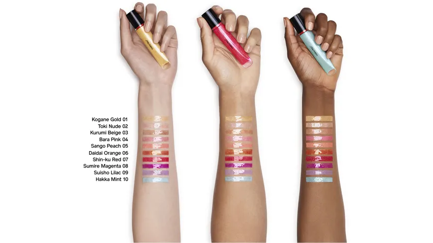 SHISEIDO Shimmer GelGloss 9 ml 2 - Toki Nude