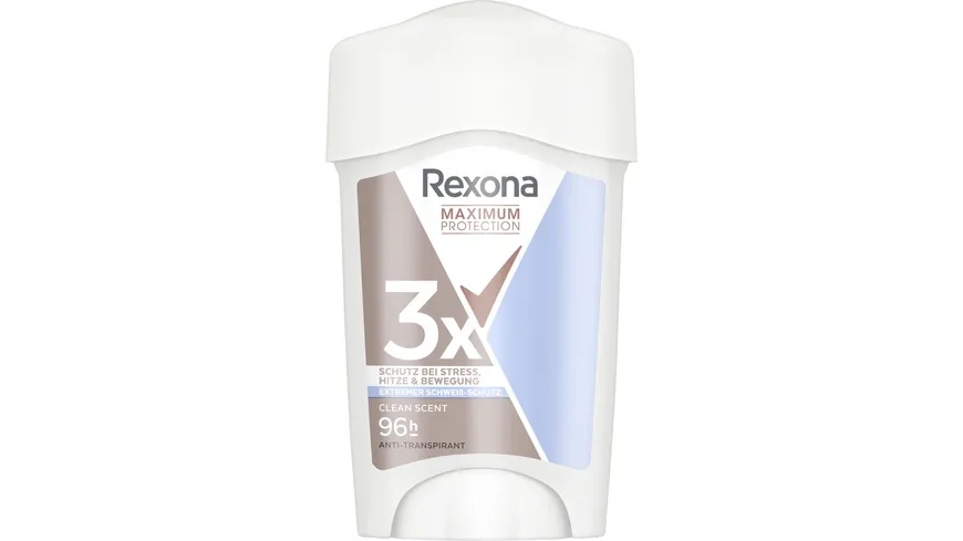 Rexona Deo Creme Deodorant Antitranspirant Maximum Protection Clean Scent 45 ml