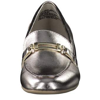 Marco Tozzi Slipper in silber
