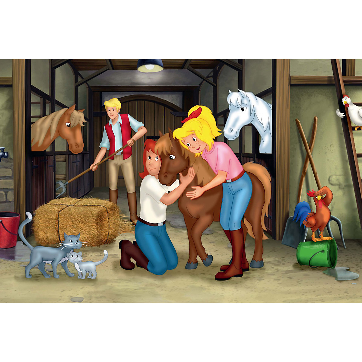 Bibi & Tina, 2 x 100, 2 x 150 Teile im Metallkoffer