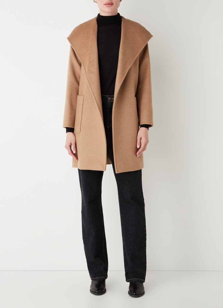 MaxMara Rialto vuneni kaput s remenom za vezanje