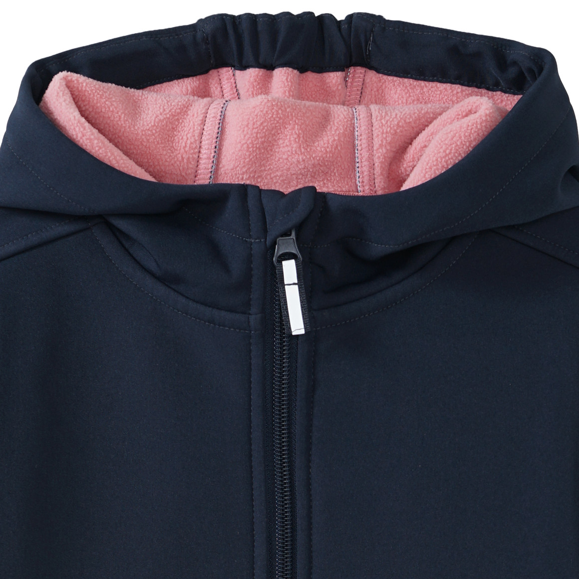 Mädchen Softshelljacke mit Kapuze