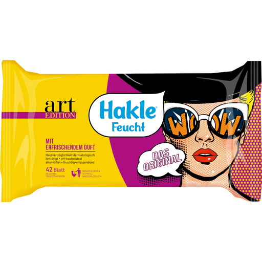 HAKLE Feucht Sonderedition Feuchtes Toilettenpapier  42 St  Tücher