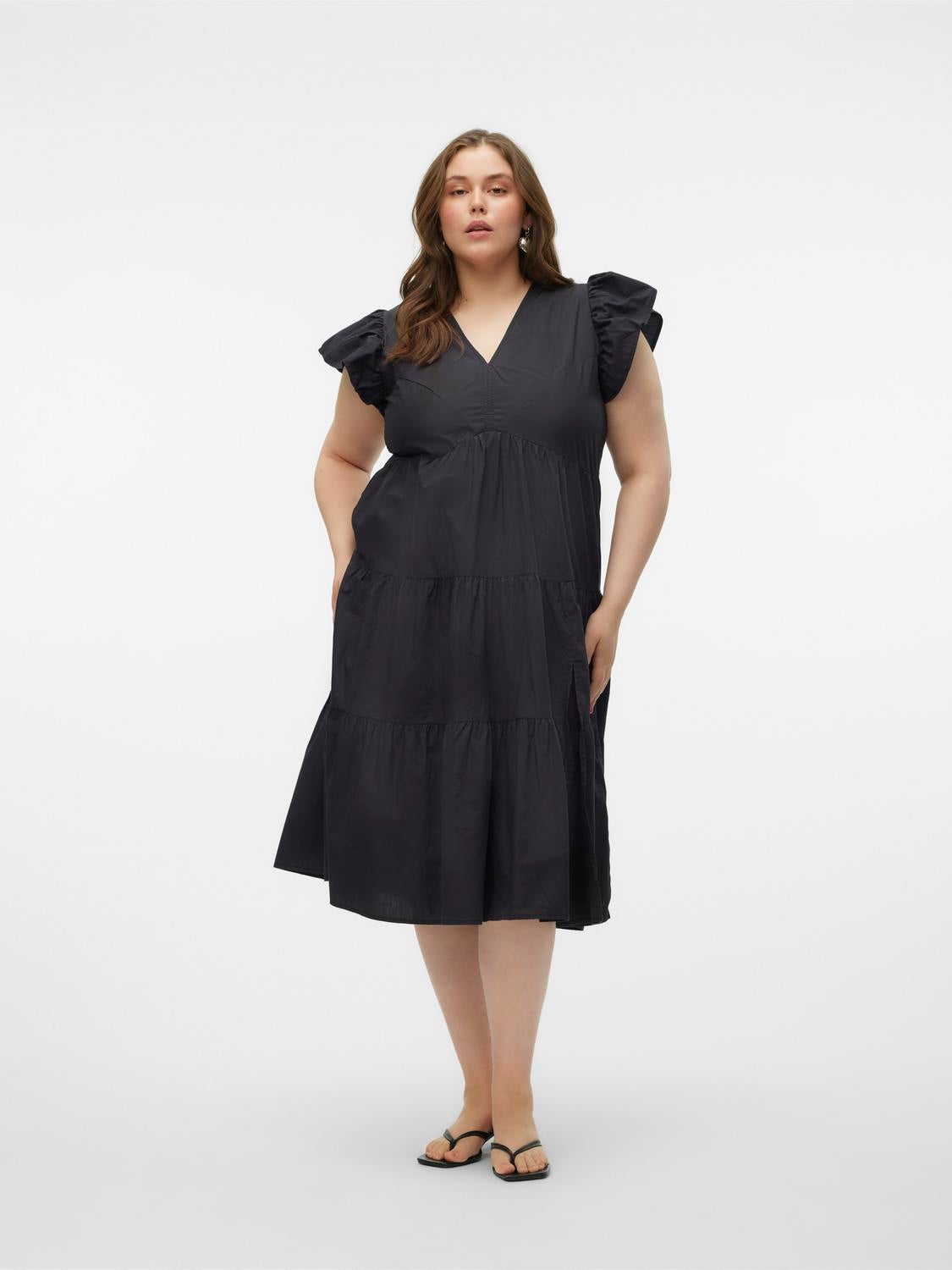 VMJARLOTTE Langes Kleid