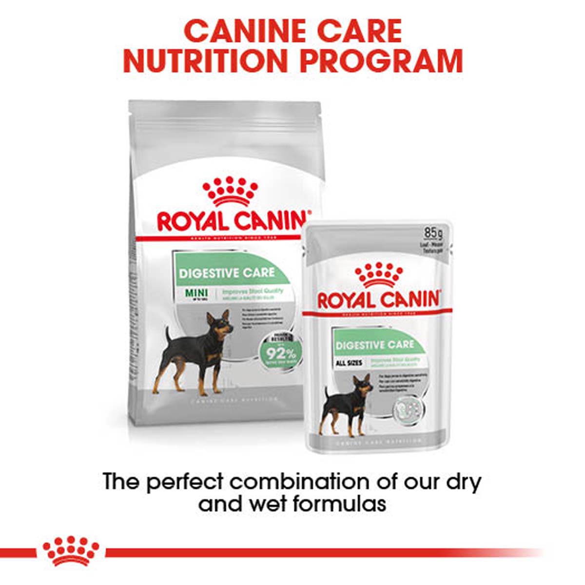ROYAL CANIN DIGESTIVE CARE Nassfutter für Hunde mit empfindlicher Verdauung 12x85g