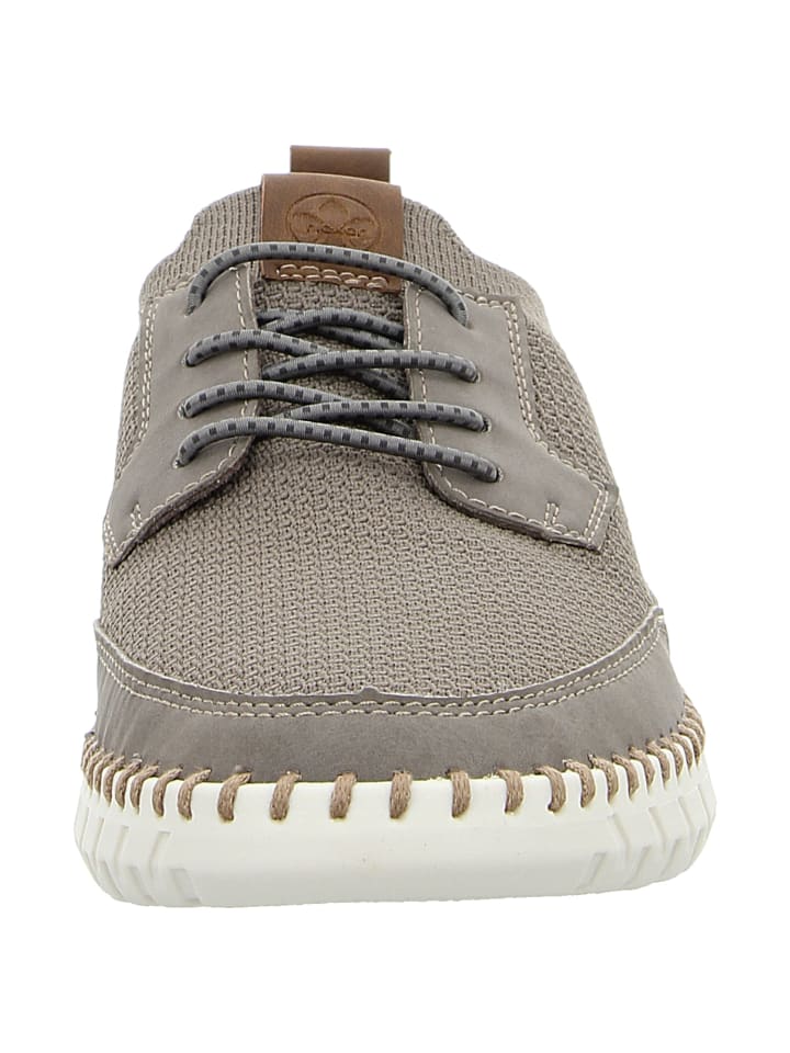 rieker Schnürschuhe in beige günstig kaufen