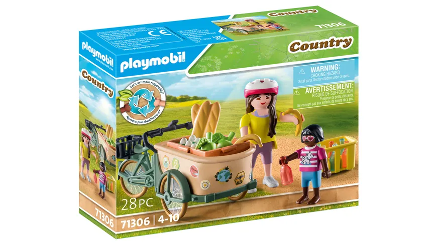 PLAYMOBIL 71306 - Country - Lastenfahrrad